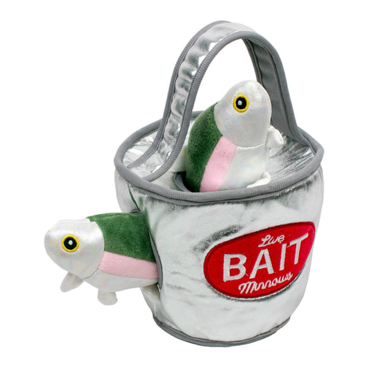 Bait Bucket Puzzle Dog Toy - 9"