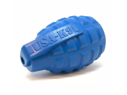 Grenade - Chew Toy - Treat Dispenser - Blue - Blue / XL