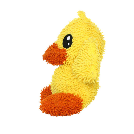 Mighty Microfiber Ball Duck, Durable, Squeaky Dog Toy
