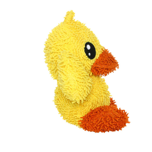 Mighty Microfiber Ball Duck, Durable, Squeaky Dog Toy