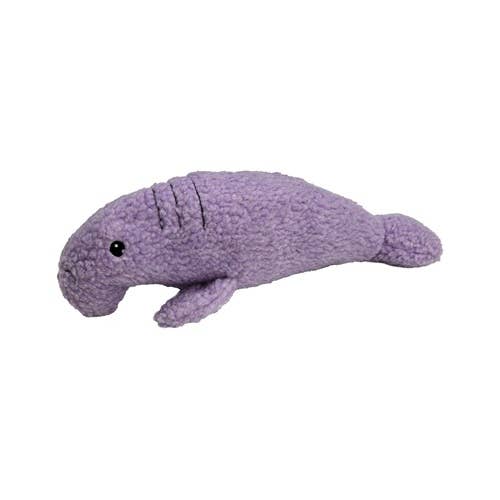 Wally the Manatee Wildlife Fleece Dog Toy